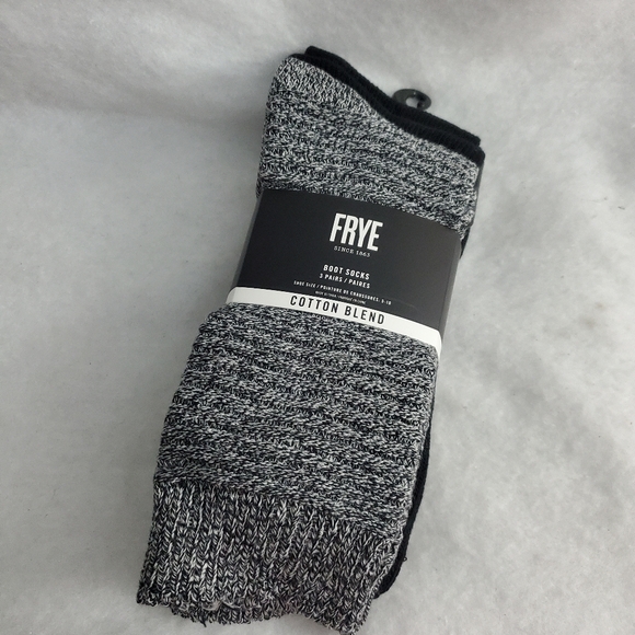 Frye Boot Socks 3 Pairs Women's Cotton Blend - Picture 1 of 8